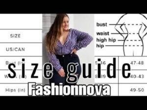 How to Use the Fashion Nova Size Chart